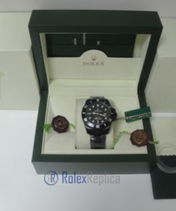 Alternative view of rolex replica seadweller pro-hunter pvd black dial orologio replica copia lusso imitazione