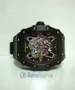 Alternative view of richard mille replica RM35-01 AOCA-203 rafael nadal pro-hunter pvd limited edition