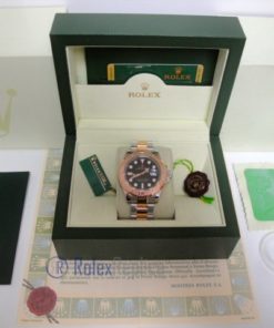 Alternative view of rolex replica yacht master I acciaio rose gold rolesum orologio replica