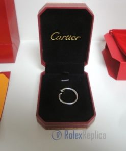 Alternative view of Cartier replica gioiello anello juste un clou white gold