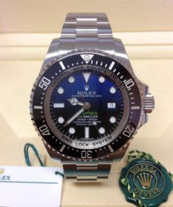 Alternative view of Rolex replica Deepsea Sea-Dweller D-Blue 116660 3135 clone movement