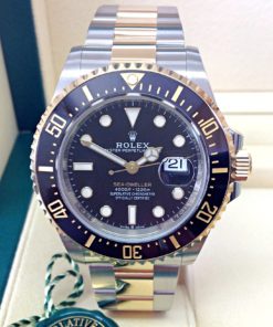 Alternative view of Rolex replica Sea-Dweller 126603 43mm Bi-Colour 3235 clone movement